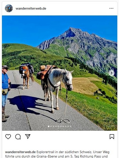 Surselva/Graina - Ein Extremritt im Juli 2022 in den schweizer Alpen